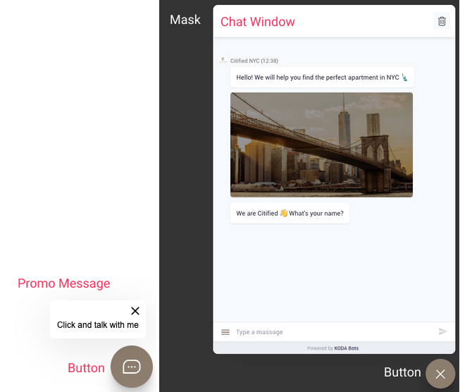 Web Widget UI Components